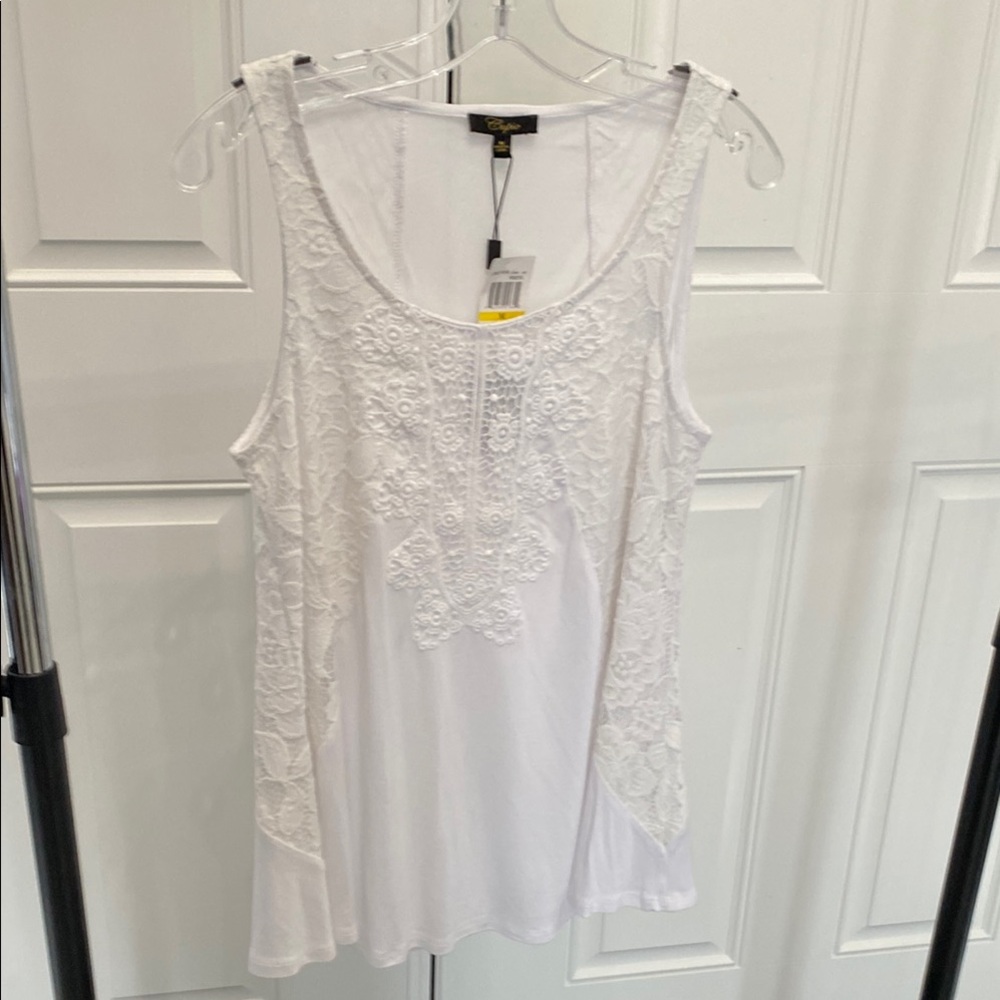 Cupio White Tank Top